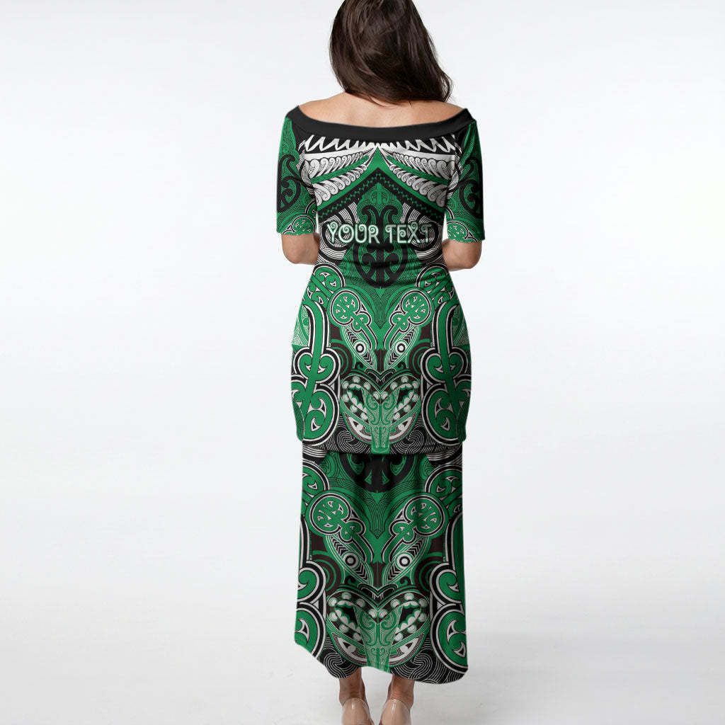 Aotearoa Iwi Ngai Tahu Personalised Puletasi Maori Kowhaiwhai Pattern