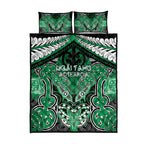 Aotearoa Iwi Ngai Tahu Quilt Bed Set Maori Kowhaiwhai Pattern