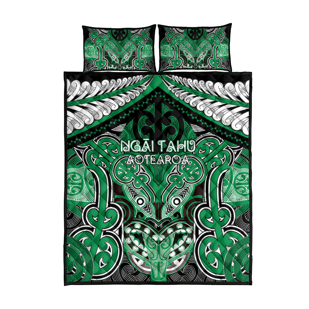 Aotearoa Iwi Ngai Tahu Quilt Bed Set Maori Kowhaiwhai Pattern