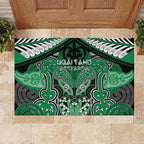 Aotearoa Iwi Ngai Tahu Rubber Doormat Maori Kowhaiwhai Pattern