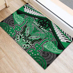 Aotearoa Iwi Ngai Tahu Rubber Doormat Maori Kowhaiwhai Pattern