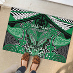Aotearoa Iwi Ngai Tahu Rubber Doormat Maori Kowhaiwhai Pattern