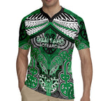 Aotearoa Iwi Ngai Tahu Personalised Rugby Jersey Maori Kowhaiwhai Pattern
