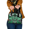 Aotearoa Iwi Ngai Tahu Shoulder Handbag Maori Kowhaiwhai Pattern
