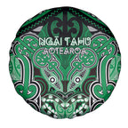 Aotearoa Iwi Ngai Tahu Spare Tire Cover Maori Kowhaiwhai Pattern