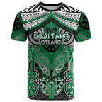 Aotearoa Iwi Ngai Tahu Personalised T Shirt Maori Kowhaiwhai Pattern