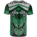 Aotearoa Iwi Ngai Tahu Personalised T Shirt Maori Kowhaiwhai Pattern