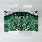 Aotearoa Iwi Ngai Tahu Tablecloth Maori Kowhaiwhai Pattern
