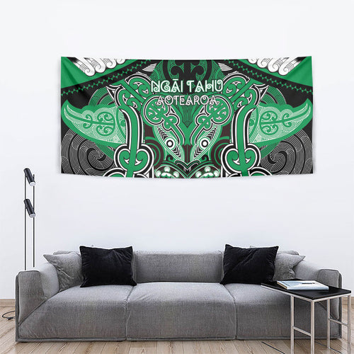 Aotearoa Iwi Ngai Tahu Tapestry Maori Kowhaiwhai Pattern