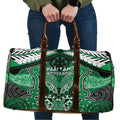 Aotearoa Iwi Ngai Tahu Travel Bag Maori Kowhaiwhai Pattern