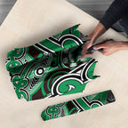 Aotearoa Iwi Ngai Tahu Umbrella Maori Kowhaiwhai Pattern