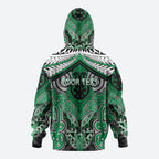 Aotearoa Iwi Ngai Tahu Personalised Zip Hoodie Maori Kowhaiwhai Pattern
