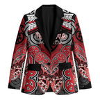 Aotearoa Iwi Te Arawa Personalised Blazer Maori Kowhaiwhai Pattern