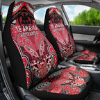 Aotearoa Iwi Te Arawa Car Seat Cover Maori Kowhaiwhai Pattern
