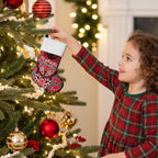 Aotearoa Iwi Te Arawa Personalised Christmas Stocking Maori Kowhaiwhai Pattern