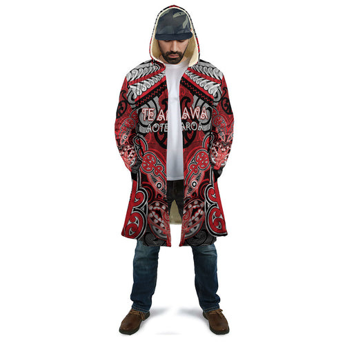 Aotearoa Iwi Te Arawa Personalised Cloak Maori Kowhaiwhai Pattern