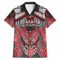 Aotearoa Iwi Te Arawa Personalised Hawaiian Shirt Maori Kowhaiwhai Pattern