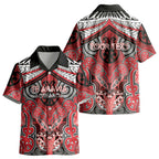 Aotearoa Iwi Te Arawa Personalised Kid Hawaiian Shirt Maori Kowhaiwhai Pattern