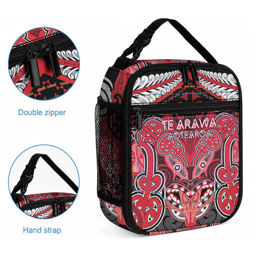 Aotearoa Iwi Te Arawa Lunch Bag Maori Kowhaiwhai Pattern