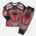 Aotearoa Iwi Te Arawa Personalised Christmas Pajama Set Maori Kowhaiwhai Pattern