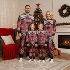 Aotearoa Iwi Te Arawa Personalised Christmas Pajama Set Maori Kowhaiwhai Pattern
