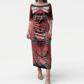 Aotearoa Iwi Te Arawa Personalised Puletasi Maori Kowhaiwhai Pattern