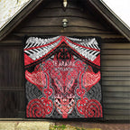 Aotearoa Iwi Te Arawa Quilt Maori Kowhaiwhai Pattern