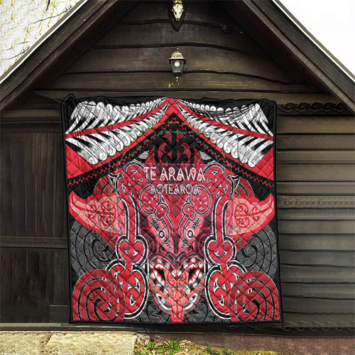 Aotearoa Iwi Te Arawa Quilt Maori Kowhaiwhai Pattern