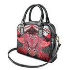 Aotearoa Iwi Te Arawa Shoulder Handbag Maori Kowhaiwhai Pattern