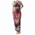 Aotearoa Iwi Te Arawa Personalised Tank Maxi Dress Maori Kowhaiwhai Pattern