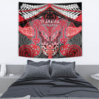 Aotearoa Iwi Te Arawa Tapestry Maori Kowhaiwhai Pattern