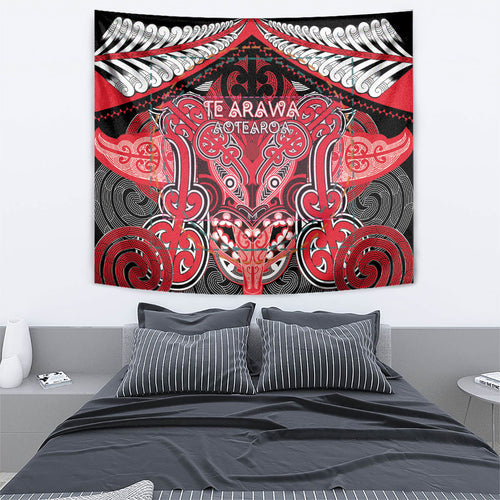 Aotearoa Iwi Te Arawa Tapestry Maori Kowhaiwhai Pattern
