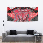 Aotearoa Iwi Te Arawa Tapestry Maori Kowhaiwhai Pattern