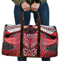 Aotearoa Iwi Te Arawa Travel Bag Maori Kowhaiwhai Pattern