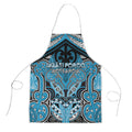 Aotearoa Iwi Ngati Porou Apron Maori Kowhaiwhai Pattern