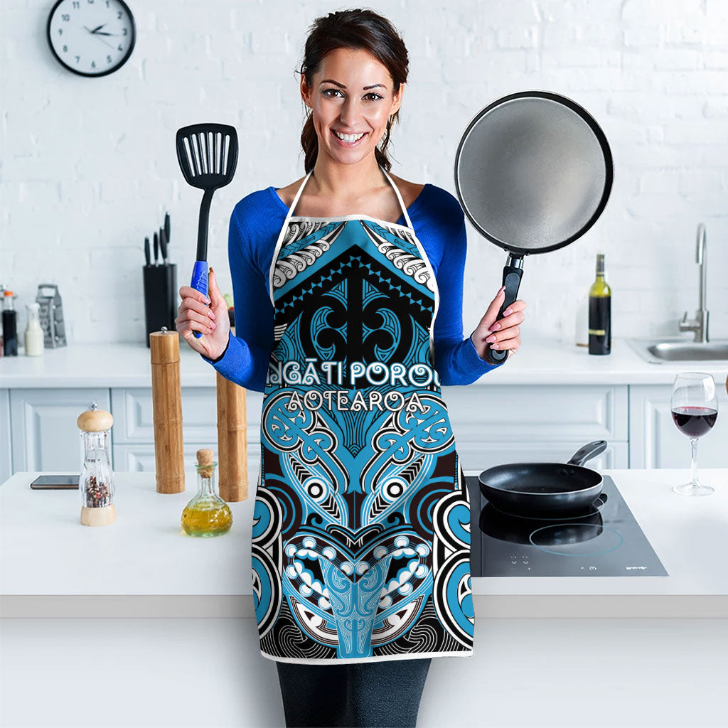 Aotearoa Iwi Ngati Porou Apron Maori Kowhaiwhai Pattern