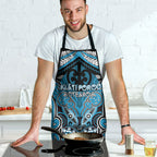 Aotearoa Iwi Ngati Porou Apron Maori Kowhaiwhai Pattern