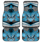 Aotearoa Iwi Ngati Porou Personalised Car Mats Maori Kowhaiwhai Pattern
