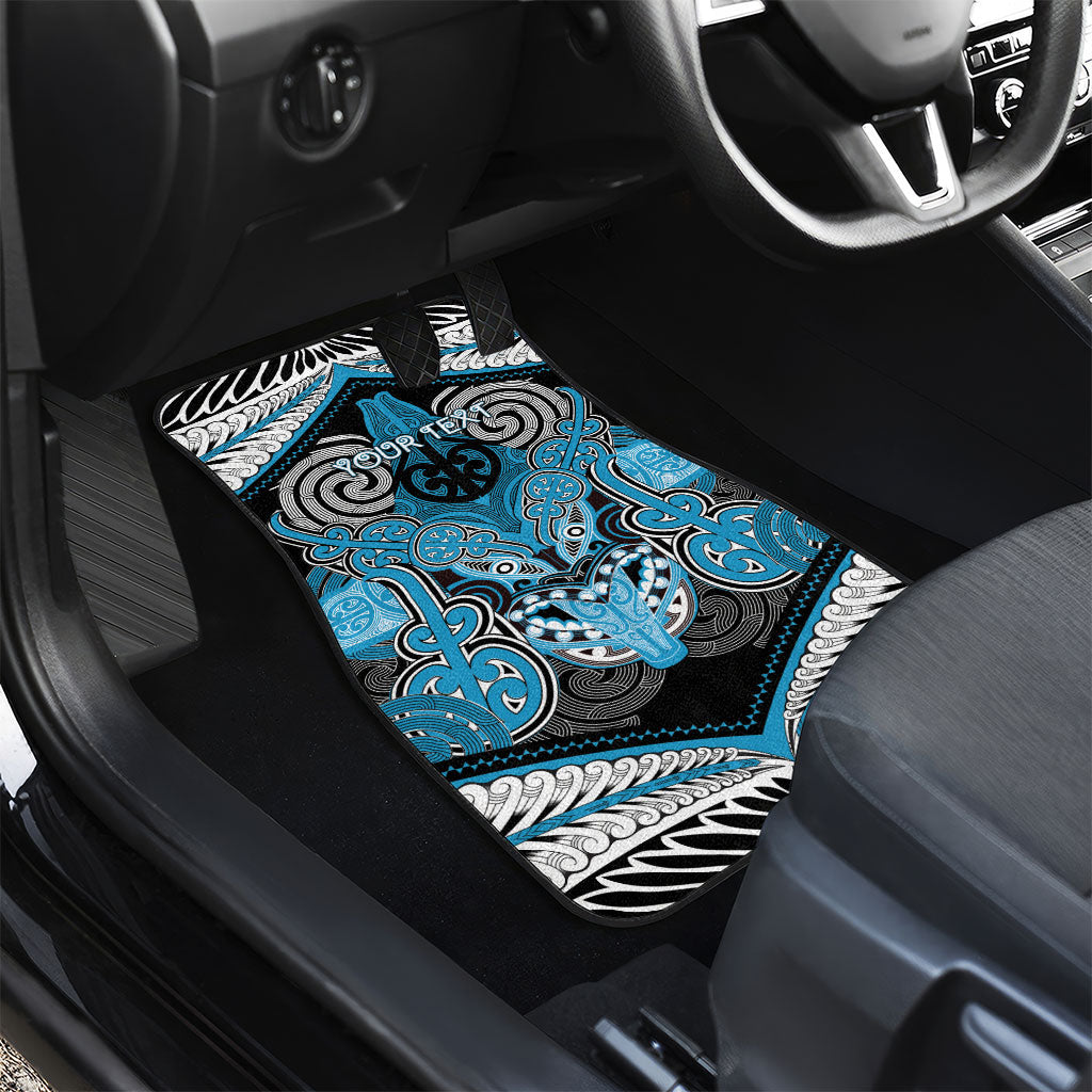 Aotearoa Iwi Ngati Porou Personalised Car Mats Maori Kowhaiwhai Pattern