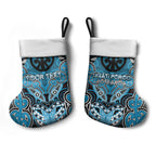 Aotearoa Iwi Ngati Porou Personalised Christmas Stocking Maori Kowhaiwhai Pattern