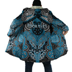Aotearoa Iwi Ngati Porou Personalised Cloak Maori Kowhaiwhai Pattern