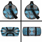 Aotearoa Iwi Ngati Porou Duffle Bag Maori Kowhaiwhai Pattern