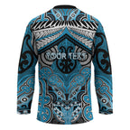 Aotearoa Iwi Ngati Porou Personalised Hockey Jersey Maori Kowhaiwhai Pattern