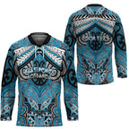Aotearoa Iwi Ngati Porou Personalised Hockey Jersey Maori Kowhaiwhai Pattern