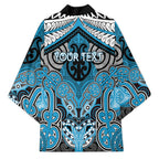 Aotearoa Iwi Ngati Porou Personalised Kimono Maori Kowhaiwhai Pattern