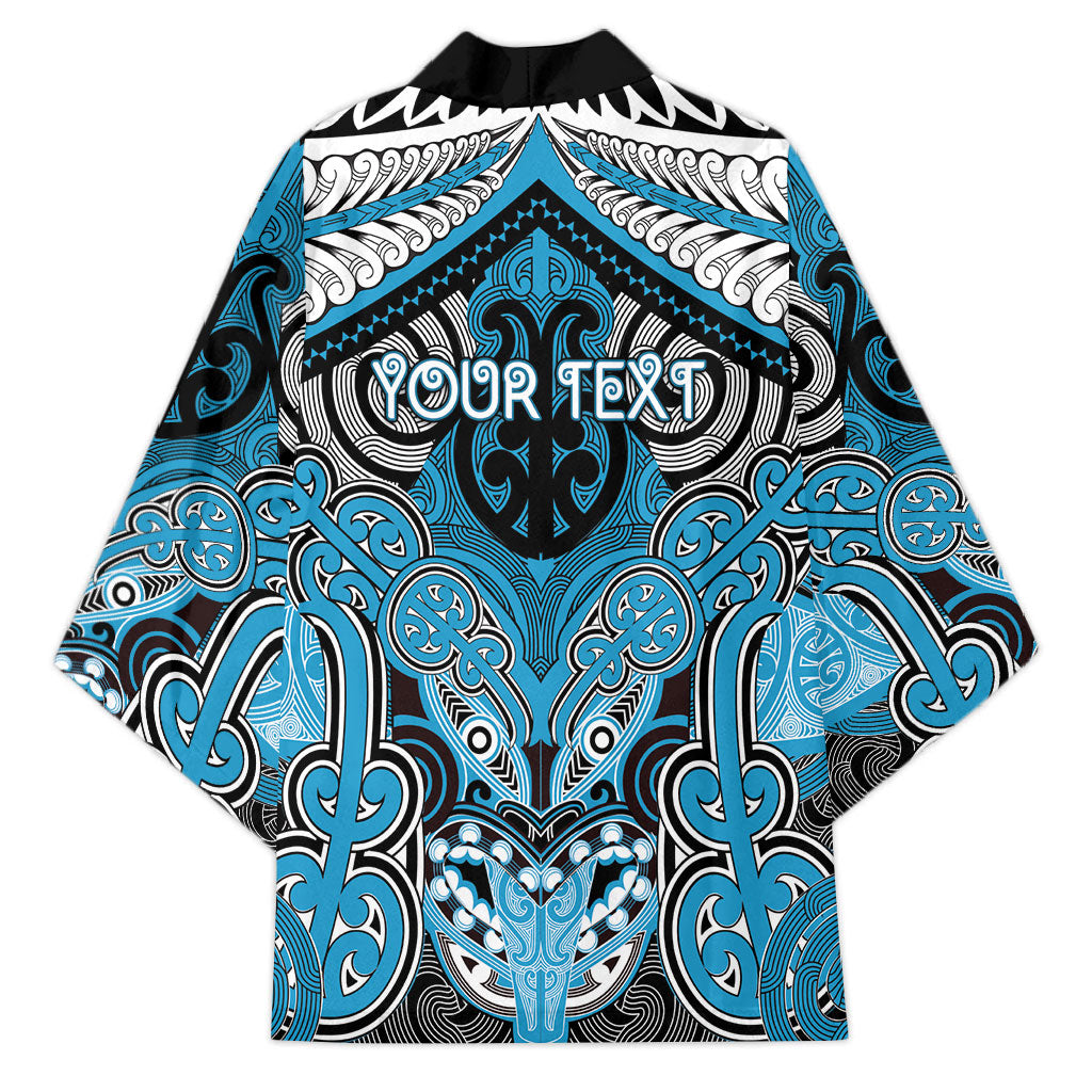 Aotearoa Iwi Ngati Porou Personalised Kimono Maori Kowhaiwhai Pattern
