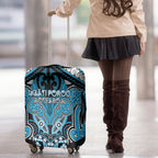 Aotearoa Iwi Ngati Porou Luggage Cover Maori Kowhaiwhai Pattern