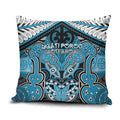 Aotearoa Iwi Ngati Porou Pillow Cover Maori Kowhaiwhai Pattern