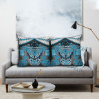 Aotearoa Iwi Ngati Porou Pillow Cover Maori Kowhaiwhai Pattern