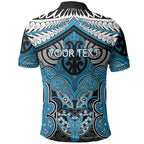 Aotearoa Iwi Ngati Porou Personalised Polo Shirt Maori Kowhaiwhai Pattern